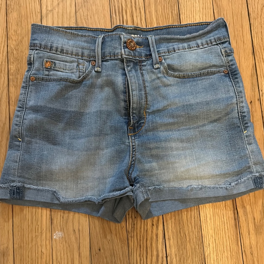 Denim Blue Women's Shorts
